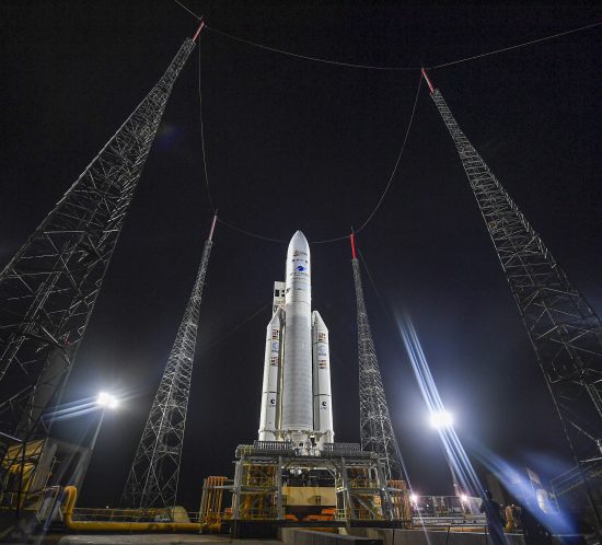 James Webb Space Telescope aboard the Ariane 5