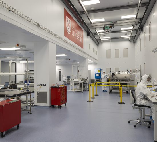 Space Park Leicester cleanroom