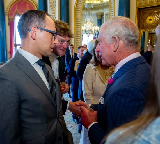 Richard Ambrosi meets King Charles III