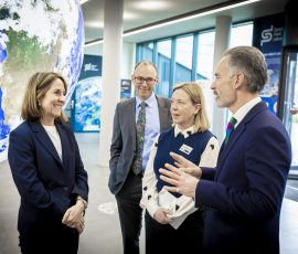 UOL Space Park Leicester, visit by MP Liz Kendall Secretary of State for Science, Innovation and Technology