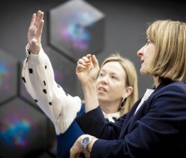 UOL Space Park Leicester, visit by MP Liz Kendall Secretary of State for Science, Innovation and Technology