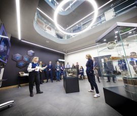 UOL Space Park Leicester, visit by MP Liz Kendall Secretary of State for Science, Innovation and Technology