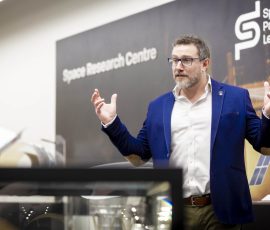 UOL Space Park Leicester, visit by MP Liz Kendall Secretary of State for Science, Innovation and Technology