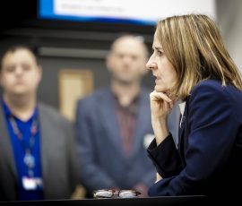 UOL Space Park Leicester, visit by MP Liz Kendall Secretary of State for Science, Innovation and Technology